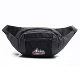 Nylon Waterproof Waist Bag with Multi-Pockets