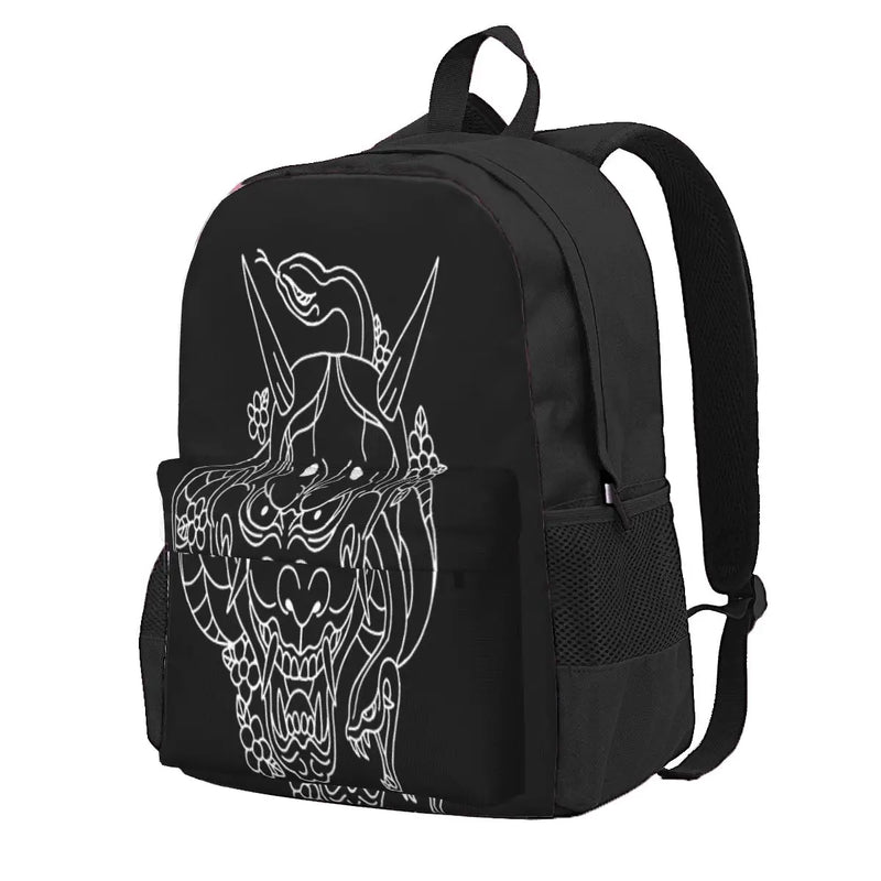Majima Tattoo Linework Backpacks Men's & Women's Eco-Friendly Bags