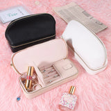 Double-layer Jewelry Box Makeup Bag for Earring Ring Lipstick