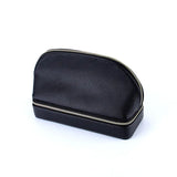 Double-layer Jewelry Box Makeup Bag for Earring Ring Lipstick