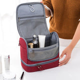 Waterproof Nylon Travel Cosmetic Bag Organizer Case Necessary