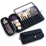 Women's Makeup Brush Bag Travel Organizer Waterproof Nylon Case