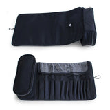 Women's Makeup Brush Bag Travel Organizer Waterproof Nylon Case
