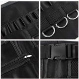 Makeup Brush Belt Waist Bag Large Capacity Leather Case
