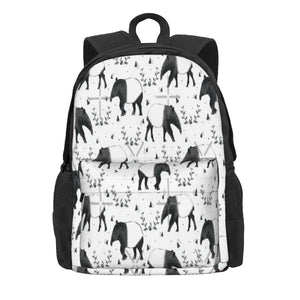 Malayan Tapir Backpacks Men's Backpacks Bags For Women Man Bag Backpack Women