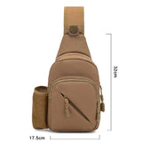 Men's Anti-theft Backpack Sling Shoulder Bag Travel Crossbody Chest Bag