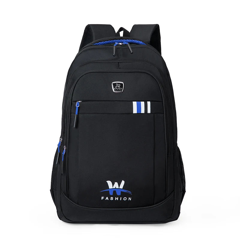 Male Business Bag Oxford Laptop Backpack Waterproof Multicolor