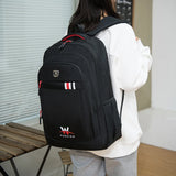Male Business Bag Oxford Laptop Backpack Waterproof Multicolor