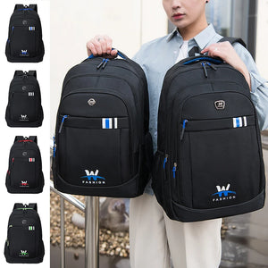 Male Business Bag Oxford Laptop Backpack Waterproof Multicolor