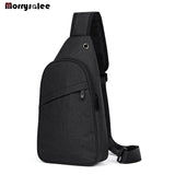 Waterproof Oxford Cloth Chest Bag for Men