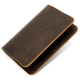 Male Driver Holder Passport Cover Cow Leather Men Wallet Covers For Passport Hol