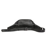 Men's Leather Hip Bag High Capacity Waist Chest Pack Pouch