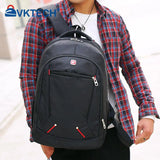 Multifunctional Zipper Laptop Rucksack Large Capacity School Bags