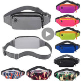 Waist Waterproof Fanny Pack Men Women Bag Belt Bum Hip Belly Shoulder Crossbody