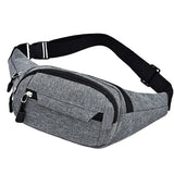 Men Waist Bag Pack Casual Functional Money Phone Belt Bag Women Bag