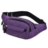 Men Waist Bag Pack Casual Functional Money Phone Belt Bag Women Bag