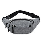 Men Waist Bag Pack Casual Functional Money Phone Belt Bag Women Bag