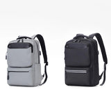 Male Anti-Theft Multifunction Backpack USB Charging Laptop Bag