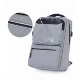 Male Anti-Theft Multifunction Backpack USB Charging Laptop Bag