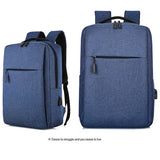 Multifunction USB Charging Waterproof 15.6 Inch Laptop Men Backpack