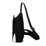 Luminous One Shoulder Bag USB Crossbody Strap Anti Theft Chest Bag