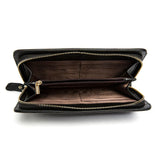 Crocodile Pattern Long Wallet - Male Leather Handbag Special Promotions