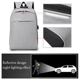 Business Waterproof Travel Bag Anti-theft Laptop Backpack