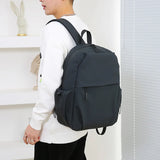 Male Portable Lightweight Backpack Large Capacity Business Travel Bag