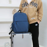 Male Portable Lightweight Backpack Large Capacity Business Travel Bag