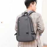 Male Portable Laptop Backpack Business Briefcase Large Capacity Waterproof Bag