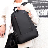 Male Portable Laptop Backpack Business Briefcase Large Capacity Waterproof Bag
