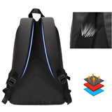 Male Portable Laptop Backpack Business Briefcase Large Capacity Waterproof Bag