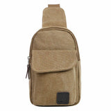 Men Shoulder Bags USB Charging Crossbody Bags Anti Theft Chest Bag