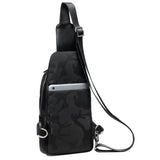 Men's USB Crossbody Bags Anti Theft Chest Bag School Summer