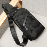 Men's USB Crossbody Bags Anti Theft Chest Bag School Summer
