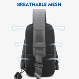 Men's Anti Theft Shoulder Bag Crossbody Sling Chest Bag