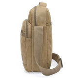 Men Anti Theft Shoulder Bag Crossbody Bag School Chest Bag
