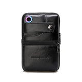 Men's Leather Travel Waist Bag Fanny Pack Messenger