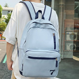 Waterproof College Bag Girl Boy Travel School Backpack