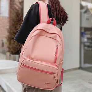 Waterproof College Bag Girl Boy Travel School Backpack