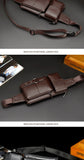 Men Waist Pack Anti Theft Shoulder Bag Summer Short Trip Messenger Bag