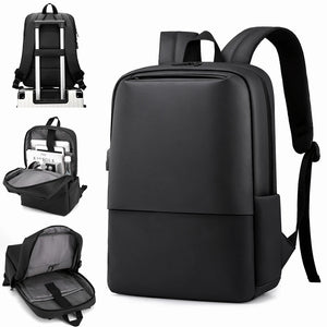 Waterproof Backpack for Men USB Charging 15.6 Inch Laptop Backpack