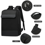 Waterproof Travel Backpack Business Anti Theft Laptops Backpack 15.6 Inch