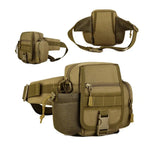 Nylon Waist Bag Travel Cup Set Chest Bag for Men
