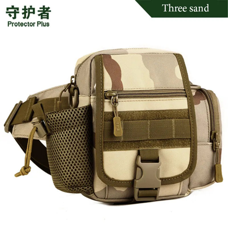 Nylon Waist Bag Travel Cup Set Chest Bag for Men