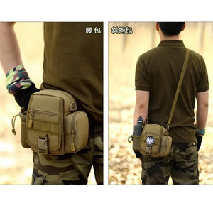 Nylon Waist Bag Travel Cup Set Chest Bag for Men