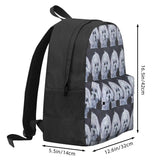 Maltese Fine Art Painting Backpacks Men's Backpacks Bags For Women