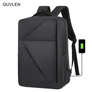 Men's USB Charging Waterproof Backpack Business Laptop Bag