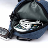 Men's Mini Diagonal Shoulder Bag for Phone Outdoor Sports