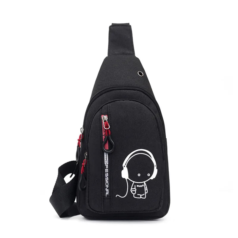 Nylon Chest Cross Bag Fanny Pack Waist Pack Sports Bags Handbag